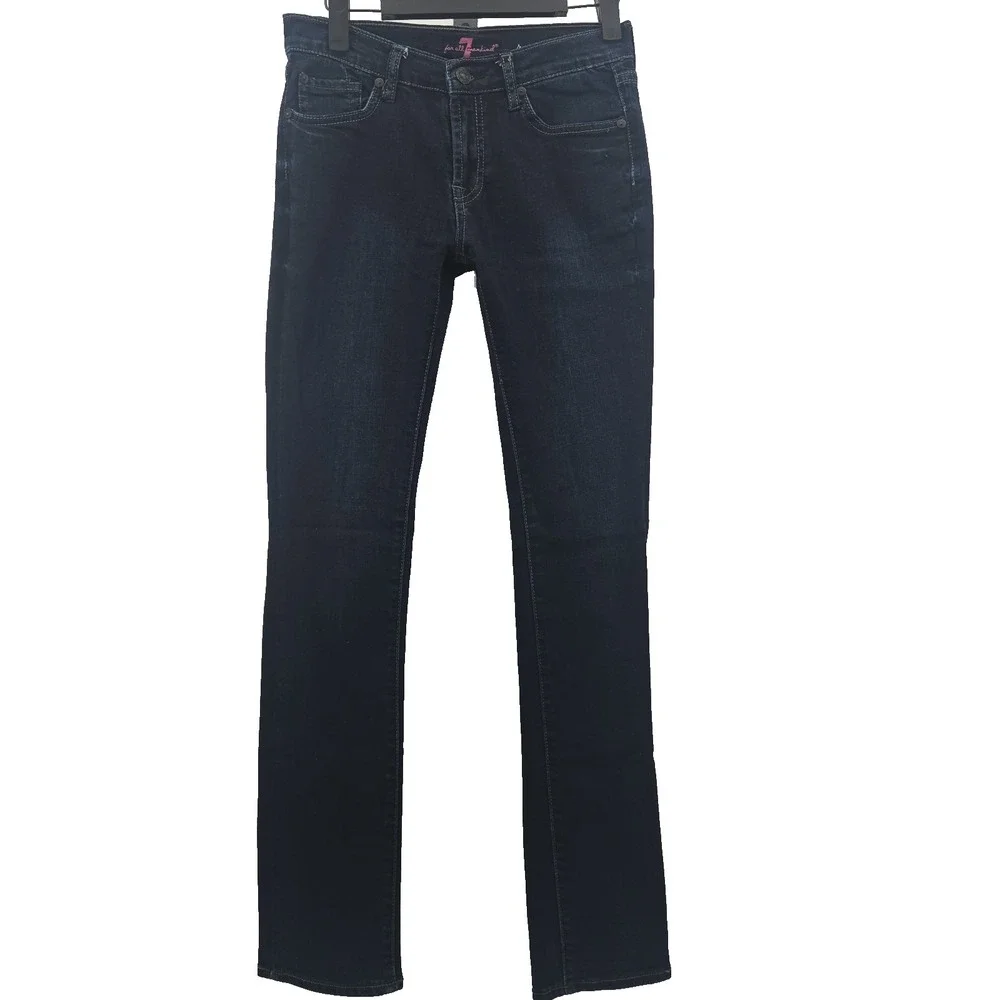 7FAM Girls/Child Size 14 Jeans Roxanne Dark Denim